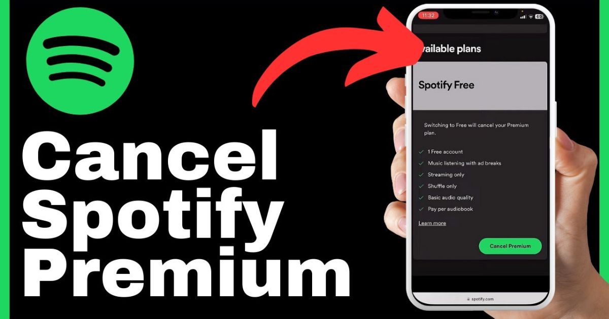 How to cancel spotify premium subscription